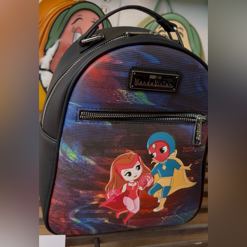 Loungefly Marvel Wanda Vision Superhero Backpack